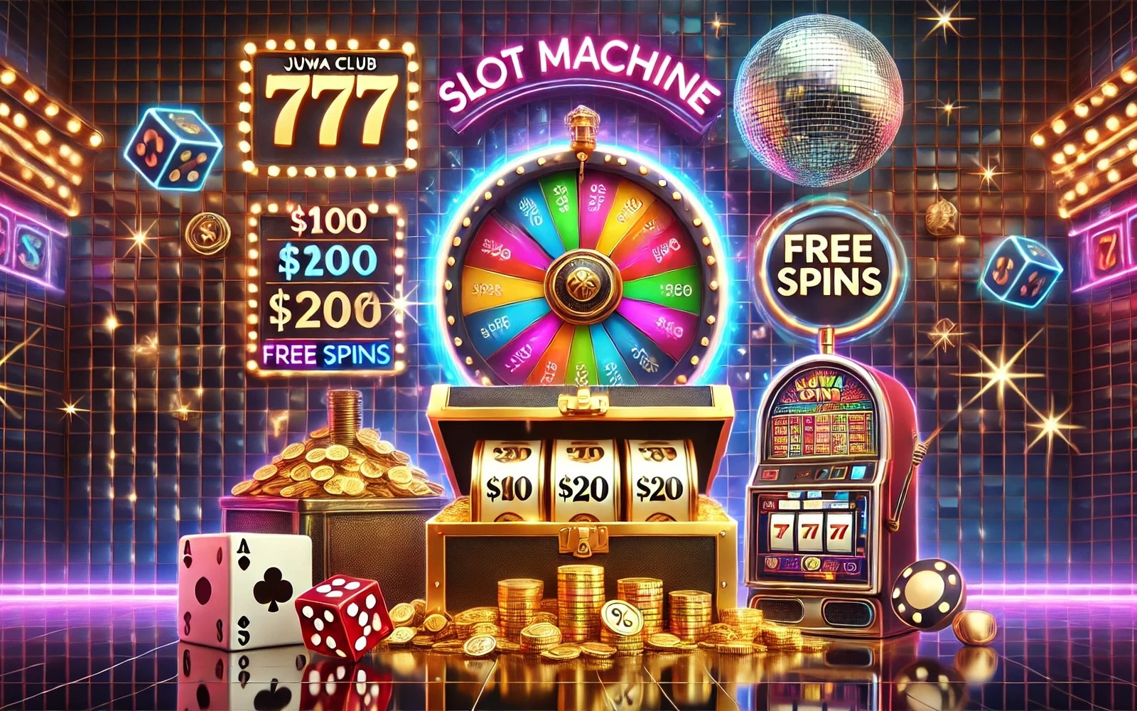 Tampilan permainan slot berwarna di FULLTOTO